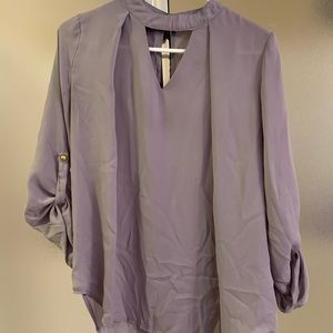 Need ironing! Silk multi length sleeve.